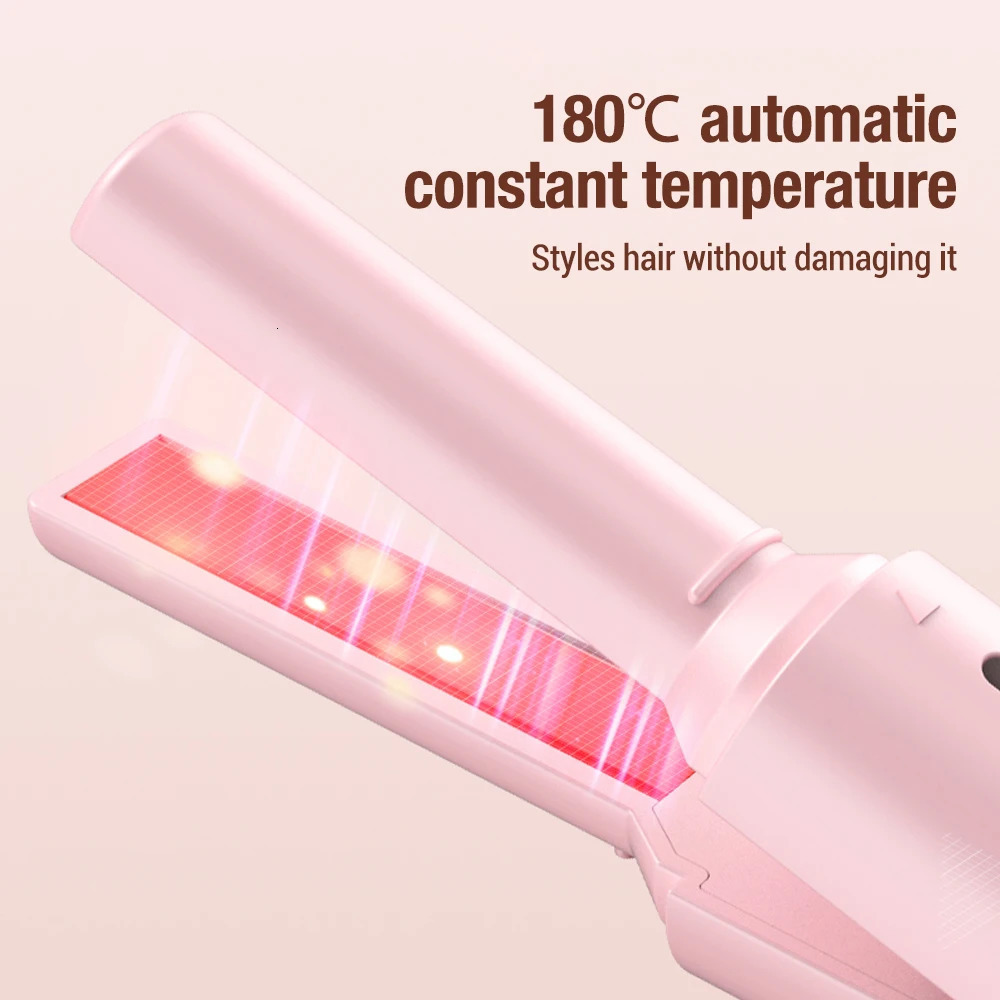 Portable Hair Straightener Small Hair Curling Machine Multifunctional Straight Hair Splint Straight Hair and Curly Hair USB Plug 250324