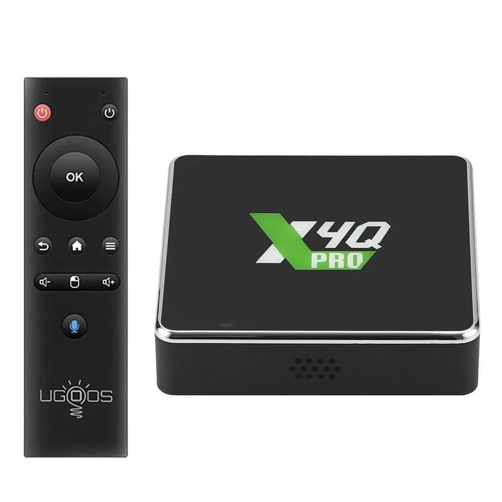 New X4 X4Q PRO TVBOX 4GB 32GB X4 PLUS Amlogic S905X4 Android 11 Smart TV Box BT4.0 1000M X4 Cube Top Box 4K Media Player X250325