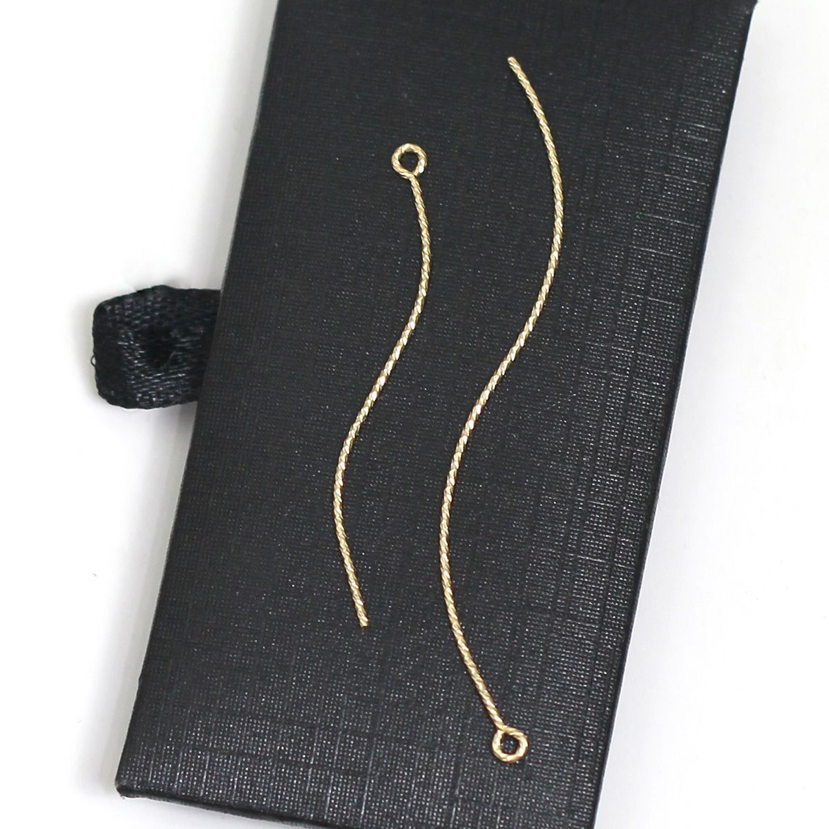 Beadsnice 14k Gold Plated Metal Eye Pins Essential Component for Creative Jewelry Design