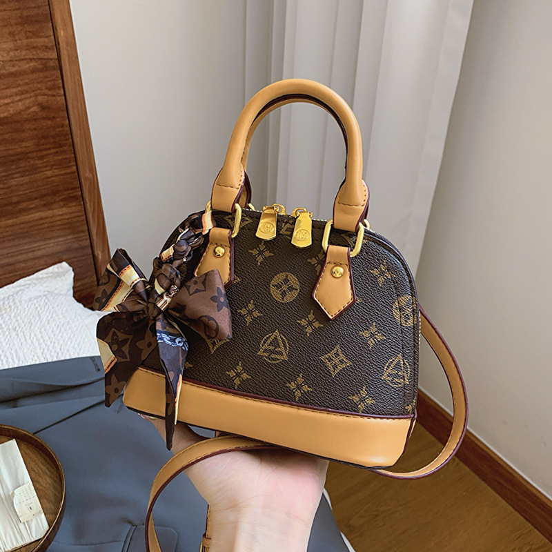 2025 new shell bag high-grade printed crossbody bag small bag Fashion popular female crossbody bag