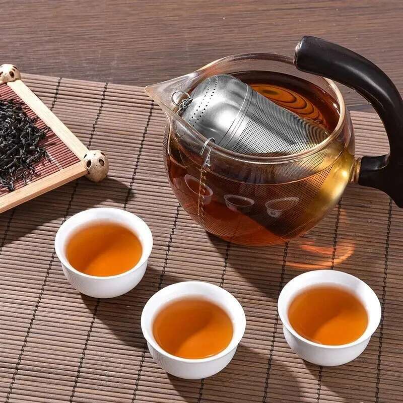 Stainless Steel Infuser Tea Leaves Spice Seasoning Ball Strainer Teapot Fine Mesh Coffee Filter Teaware