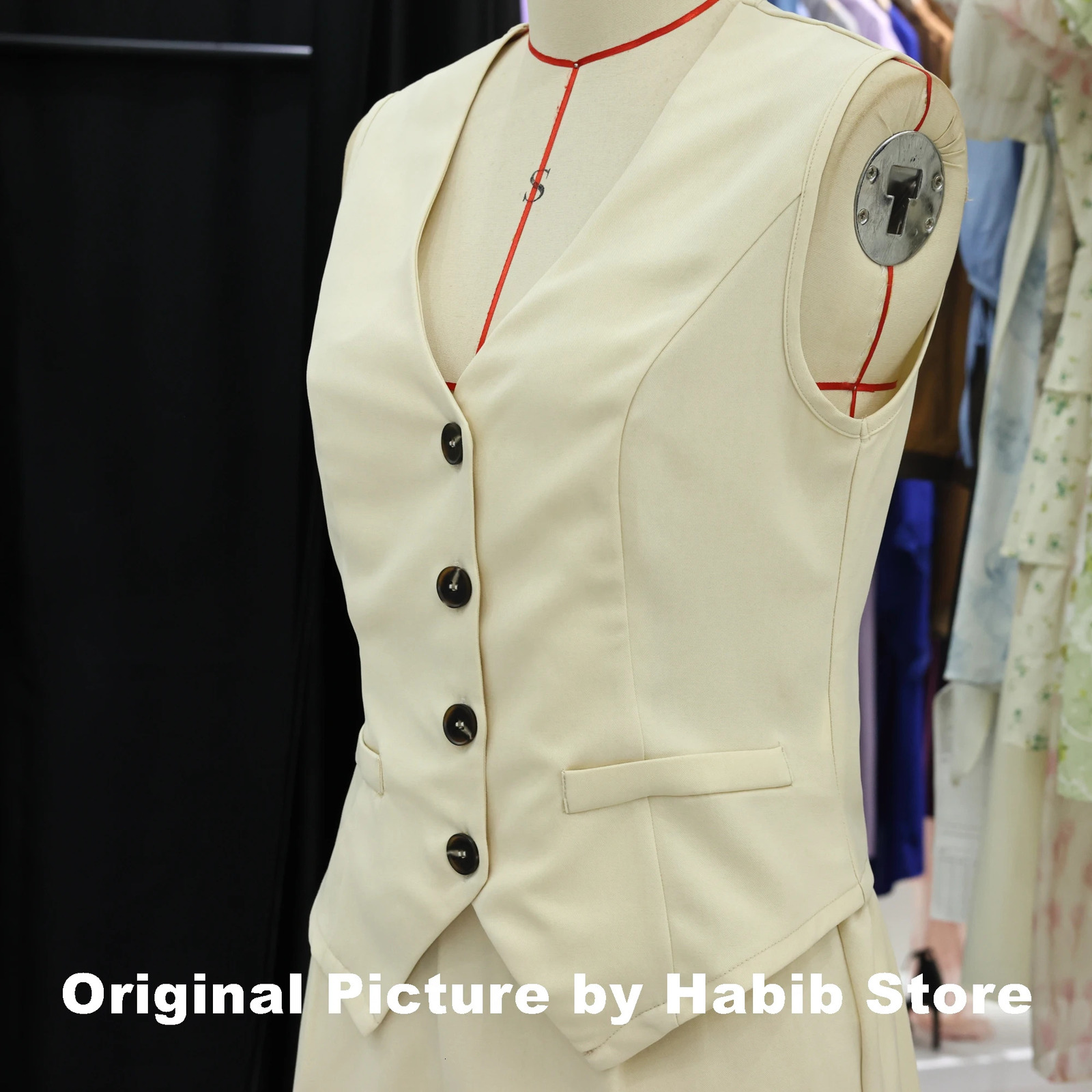 Summer Women Elegant Solid Waistcoat Shorts Set Sleeveless Vest TopHigh Waist Slim Shorts Lady Office Casual 2 Pieces Set 250322