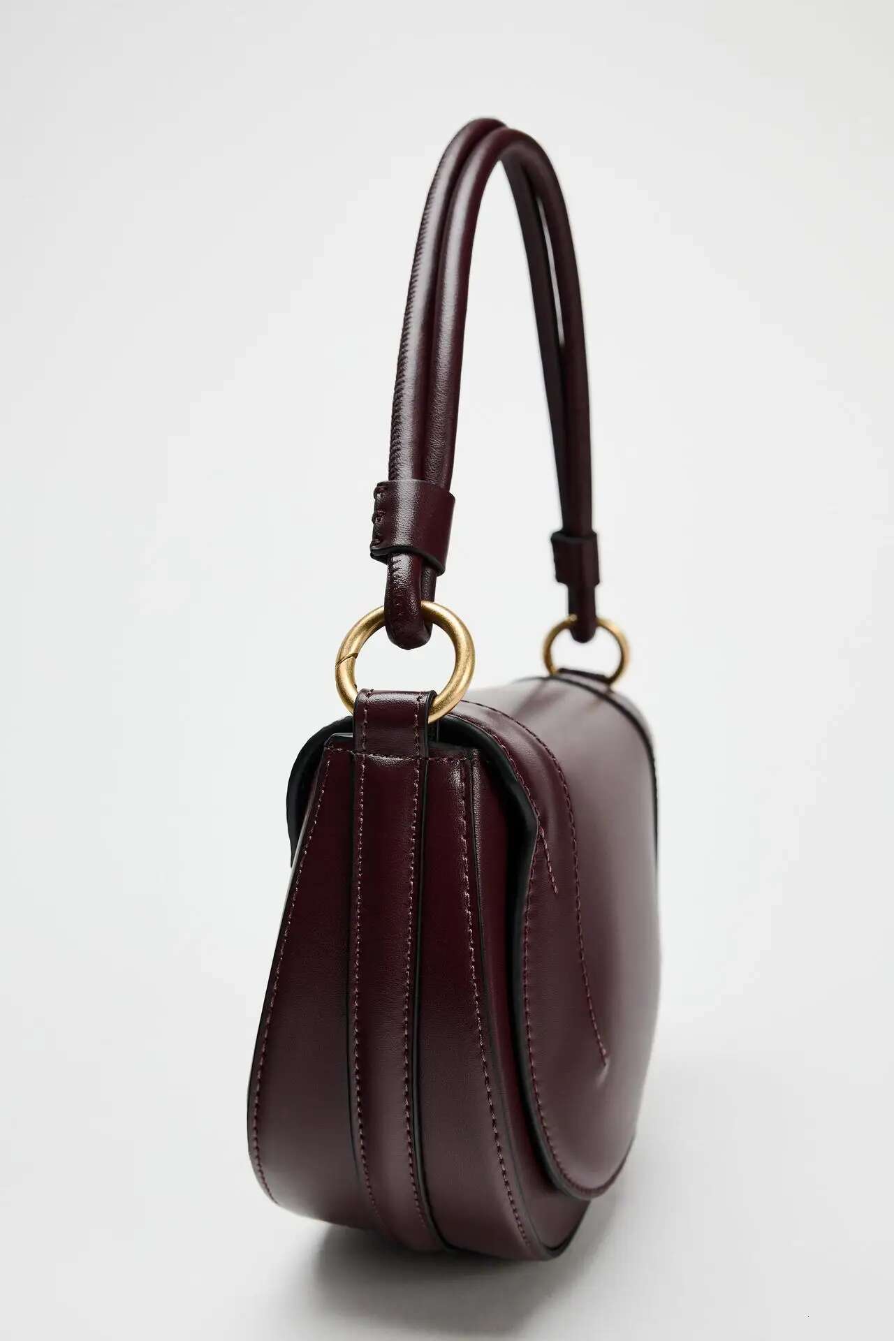 Fashion Angola Red Saddle Women Shoulder Bags Designer Small Flap Handbags Pu Leather Wide Strap Crossbody Bag Sac