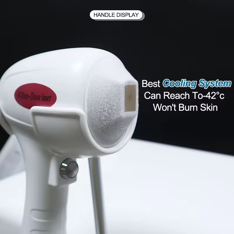 Professional Ice Titanium Painless 808 Diode Laser Hair Removal Machine ICE Platinum Hair Removal Laser Remove Hair Device
