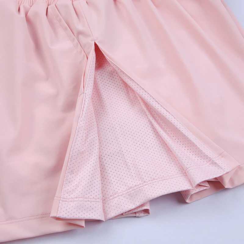 Loose fit womens Traning sports shorts running shorts summer mesh silk fashion womens streetwear shorts W250324