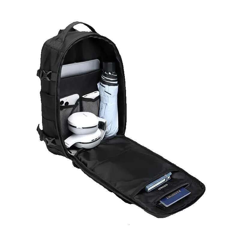 Ozuko Cross Shoulder Bag Man Chest Waterproof Tactical Waist Messenger Bag Zipper Fashion Outdoor