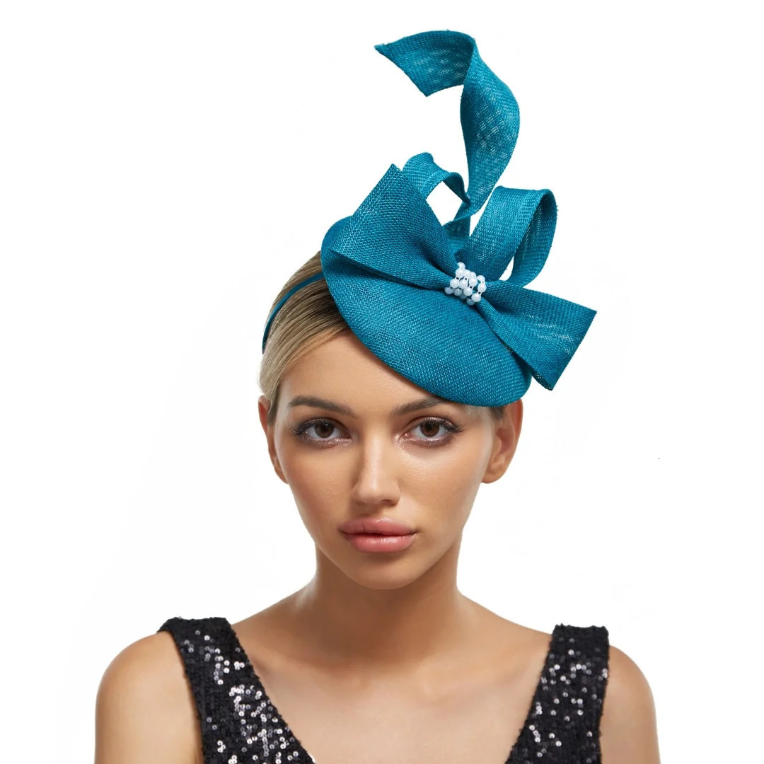 Charm Hat Wedding Church Headpiece Pearl Official Event Tea Hat Kentucky De Competition Millionaire Cocktail Hat 250322