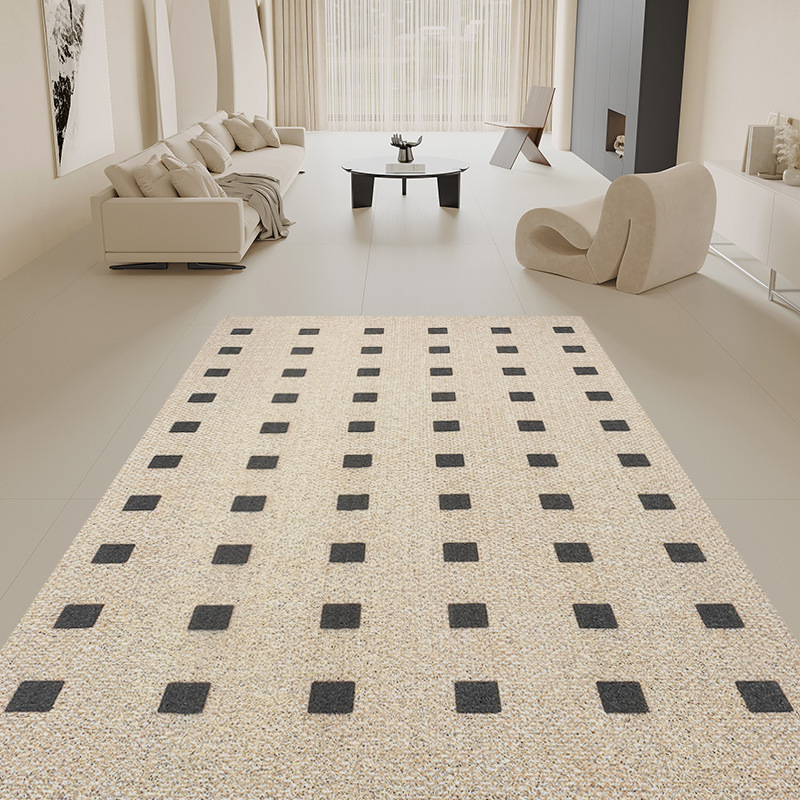 Entrance Door Mat Dirt-resistant Carpet French Style Simple Non-slip Floor Mat Outdoor Foot Mat