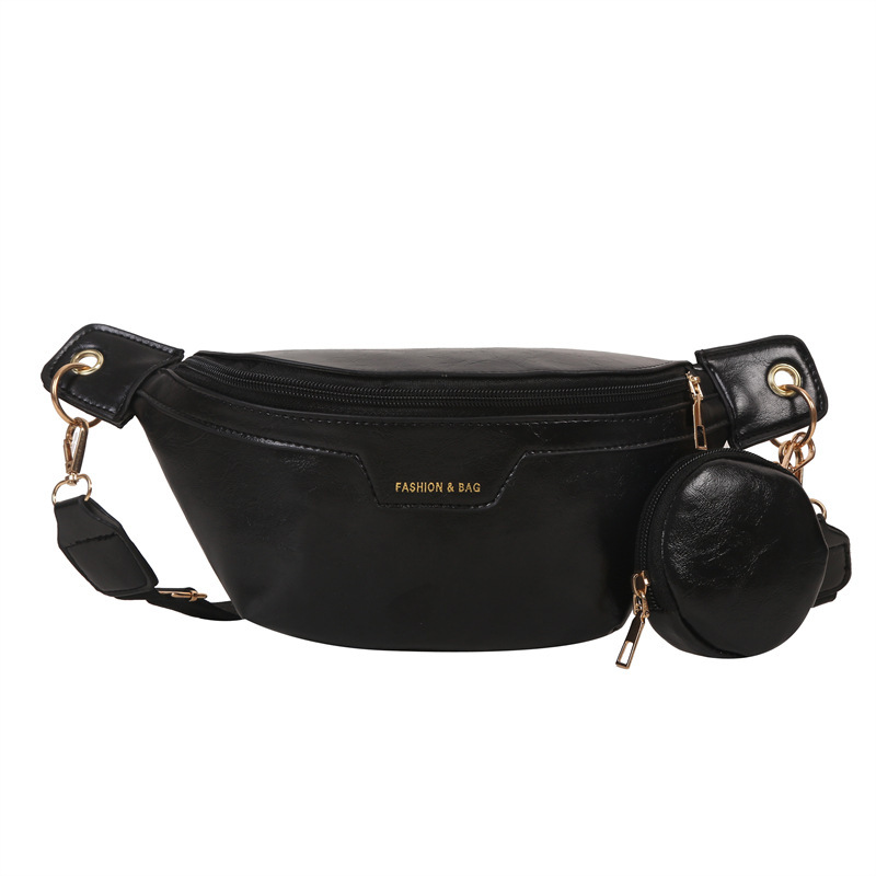 Large capacity underarm bag new fashion niche wide shoulder strap crossbody bag casual zipper casual texture