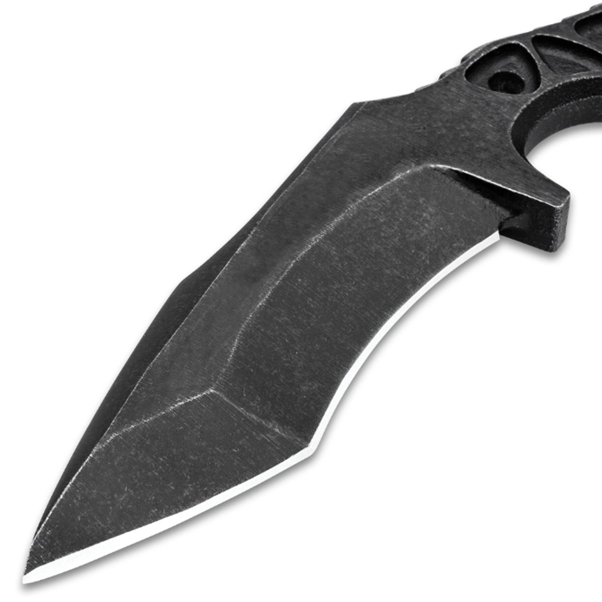 Outdoor Tactical Multifunctional Survival for Camping Hiking and SelfDefense Straight Knife with Sheath