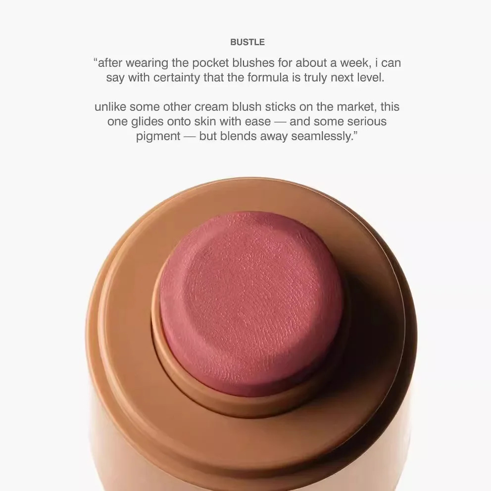 Long-Lasting Matte Blush Stick | Natural Contour Blush for a Soft Look Easy-to-Blend Lightweight Formula for Smooth 250324