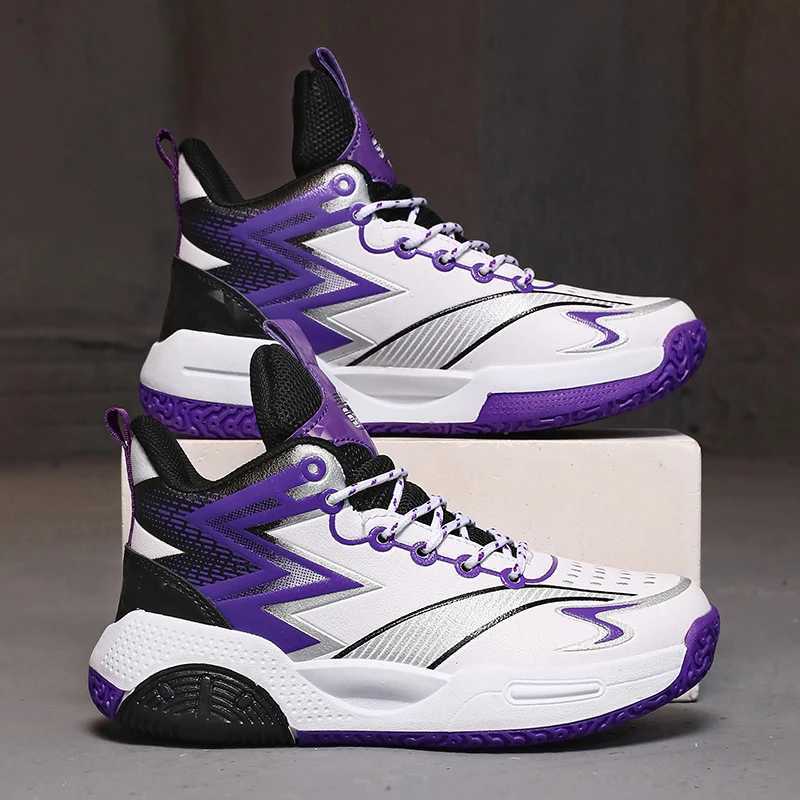 Original childrens sports shoes boys sports shoes fashionable childrens basketball shoes autumn top sports shoes childrens coaching shoes boys W250324