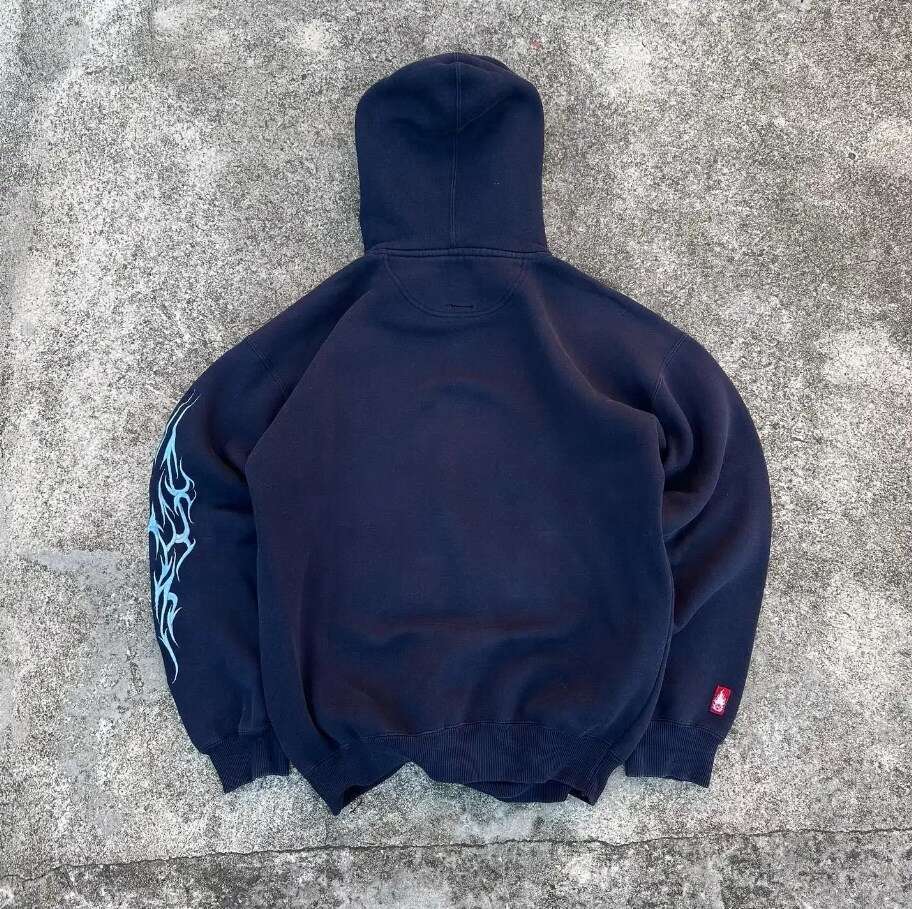 Fashion Personalized Street Loose Hoodie Men's and Women's Same Style Vintage Letter Embroidery gift for man