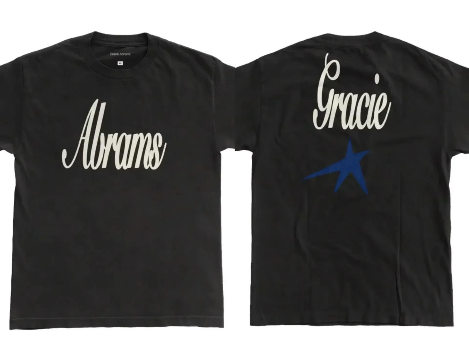 2025 Gracie Abrams Official Website The Secret of Us Tour T-Shirt Merch Women Men Hiphop O-neck Cotton Short Sleeve Tshirt Tops 250325