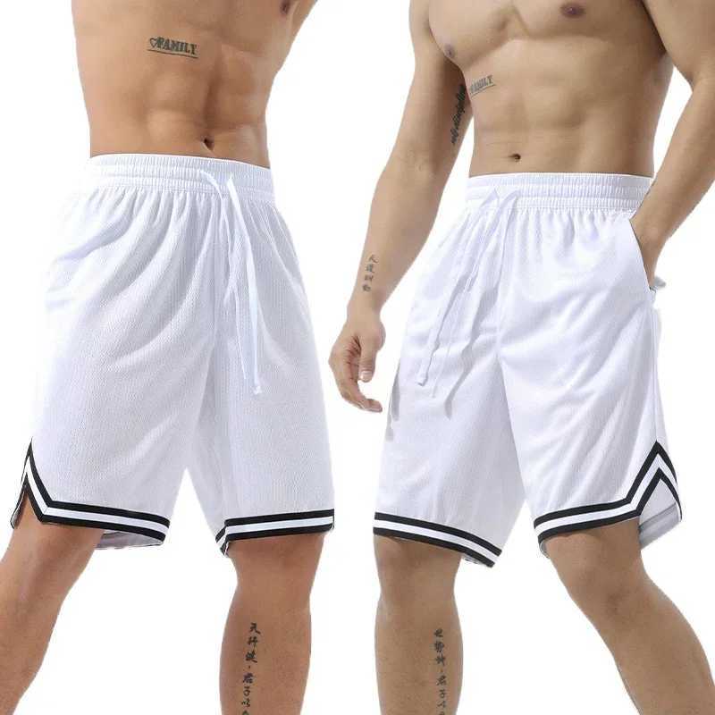 Mens sports shorts quick drying loose fitting sportswear tennis basketball football training sports pants breathable sports pants W250324