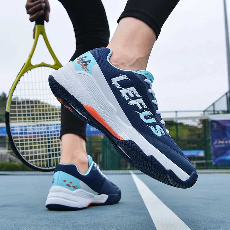 Mens breathable tennis shoes womens tennis training shoes wear-resistant outdoor sports shoes W250324