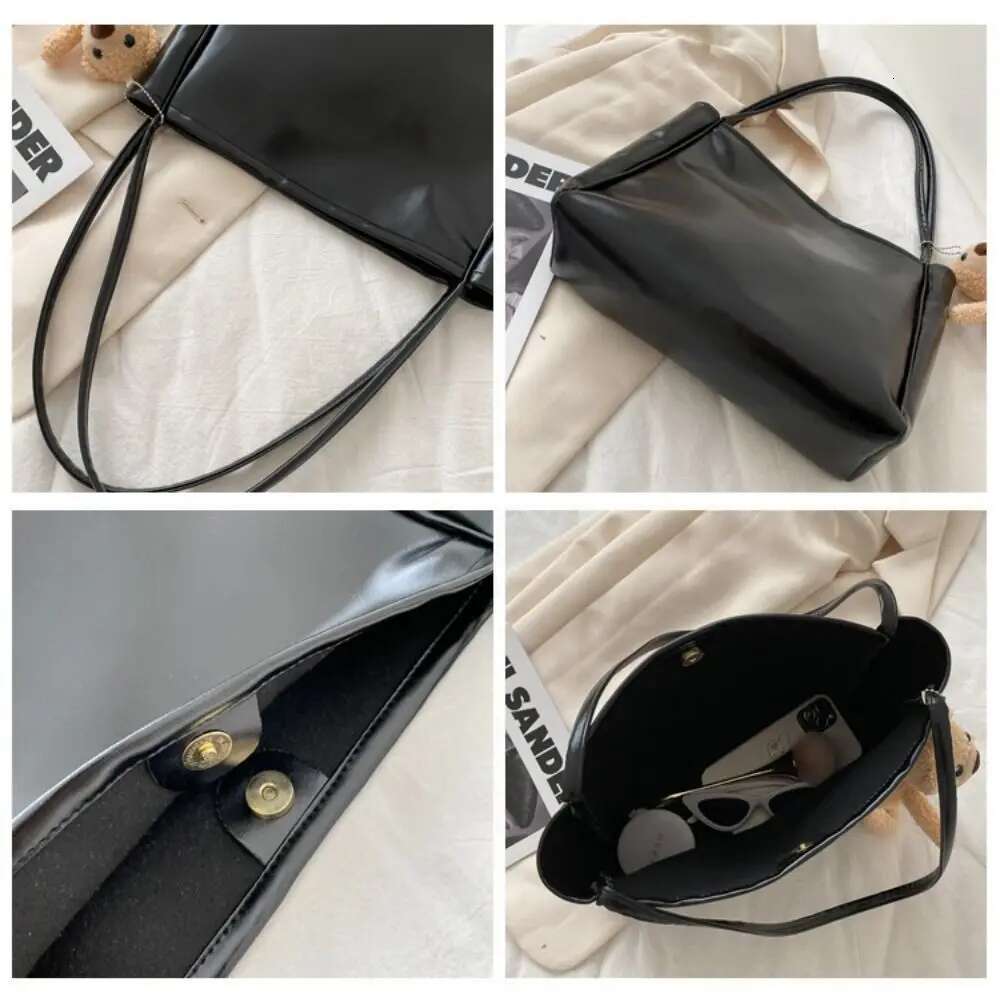 2025 New Handbag Simple Style Western Large Capacity Single Shoulder Leisure Shopping Bag Designer Fashion Handbag1