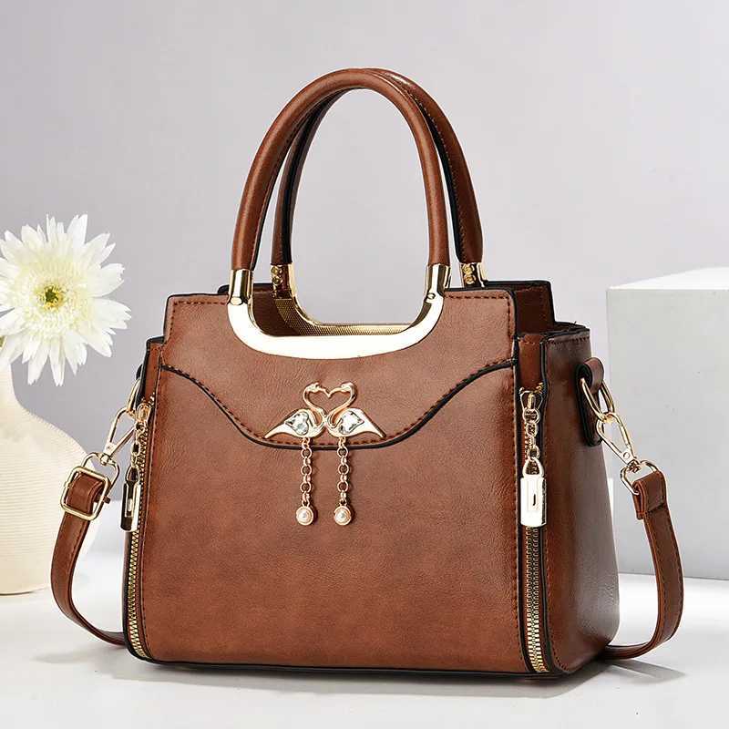 PU leather womens handbag designer womens handbag womens shoulder bag large capacity womens cross body bag Sac a Main Z250324