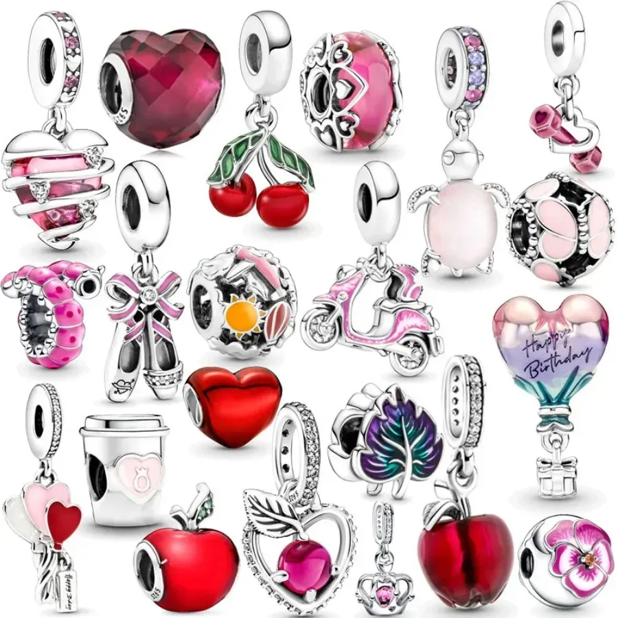 Balloon, Cake, Motorcycle, Pink Turtle New Diy Bracelets Necklaces Accessories Boutique Designer Women Jewelry Components Wholesale
