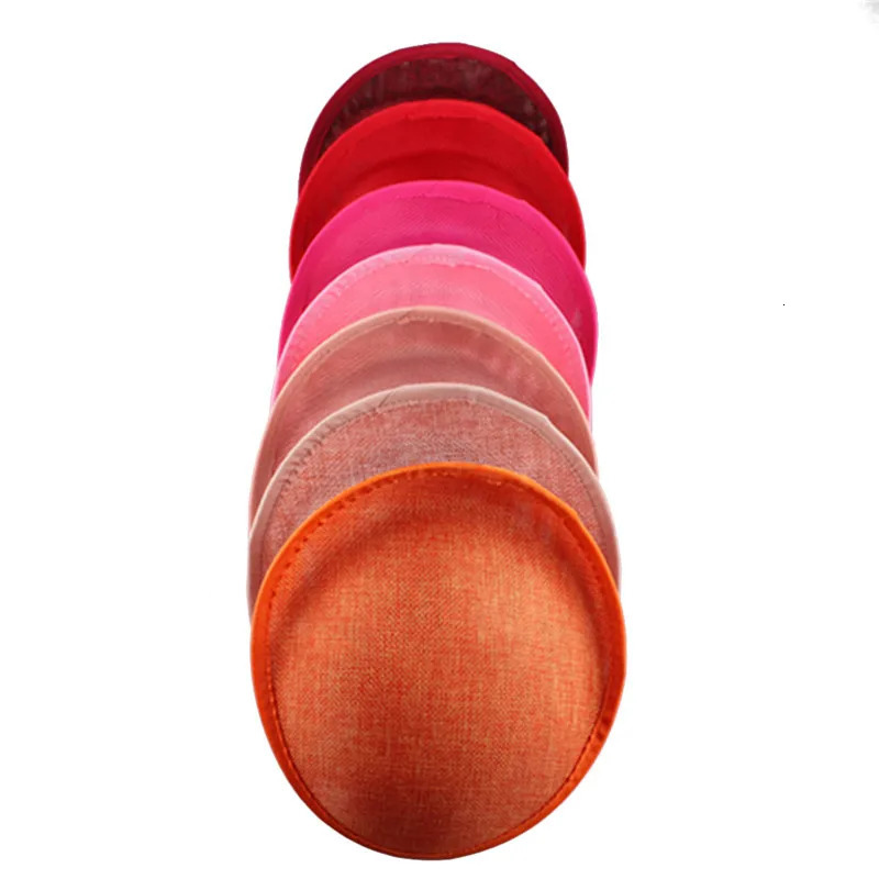 20CM Simulation SINAMAY Fashioner Base Making Dance Party Show Hat DIY Millinery Cocktail Headwear Wedding Hairstyle One Piece Style 250320