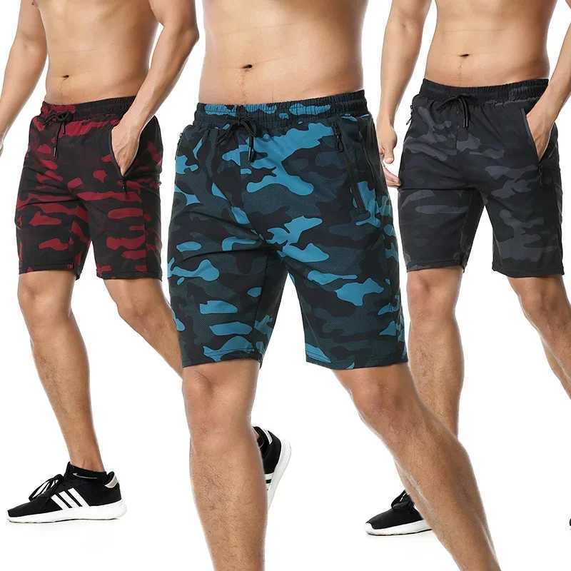 Mens running shorts gym clothing fitness shorts mens sports shorts tennis basketball football training shorts W250324