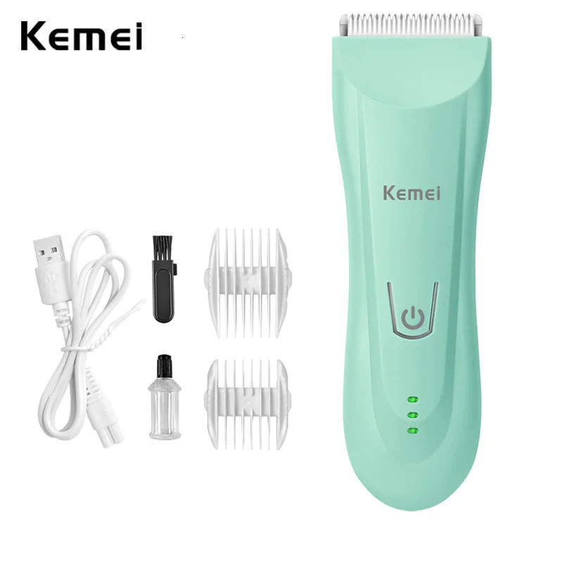 Kemei 811 Baby Hair Clipper Quiet Hair Trimmer for Kids and Children Waterproof Rechargeable Cordless Haircut Kit Ceramic Blade 250324