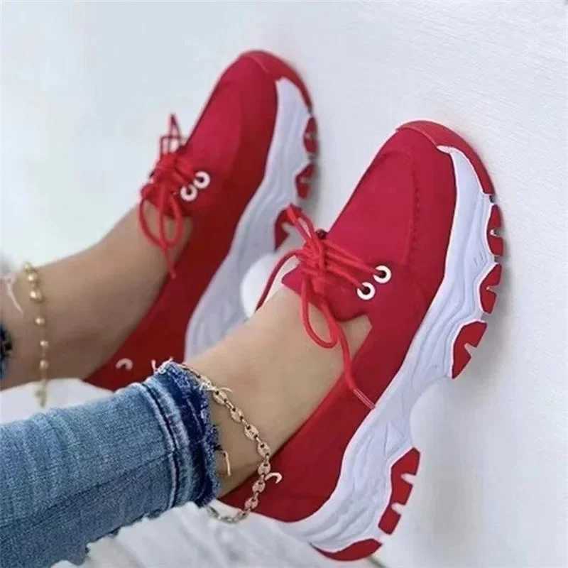 New Womens Platform Casual Breathable Sports Shoes Designer Womens Fashion Tennis Vulcanized Shoes Zapatillas De Mujer M250325