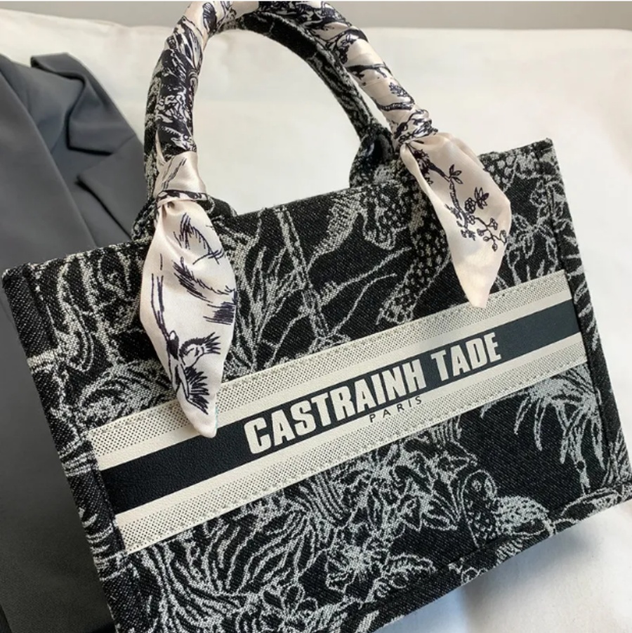 Hot Designer Embroidery bag Luxury brand 3D embroidery bag tote bag