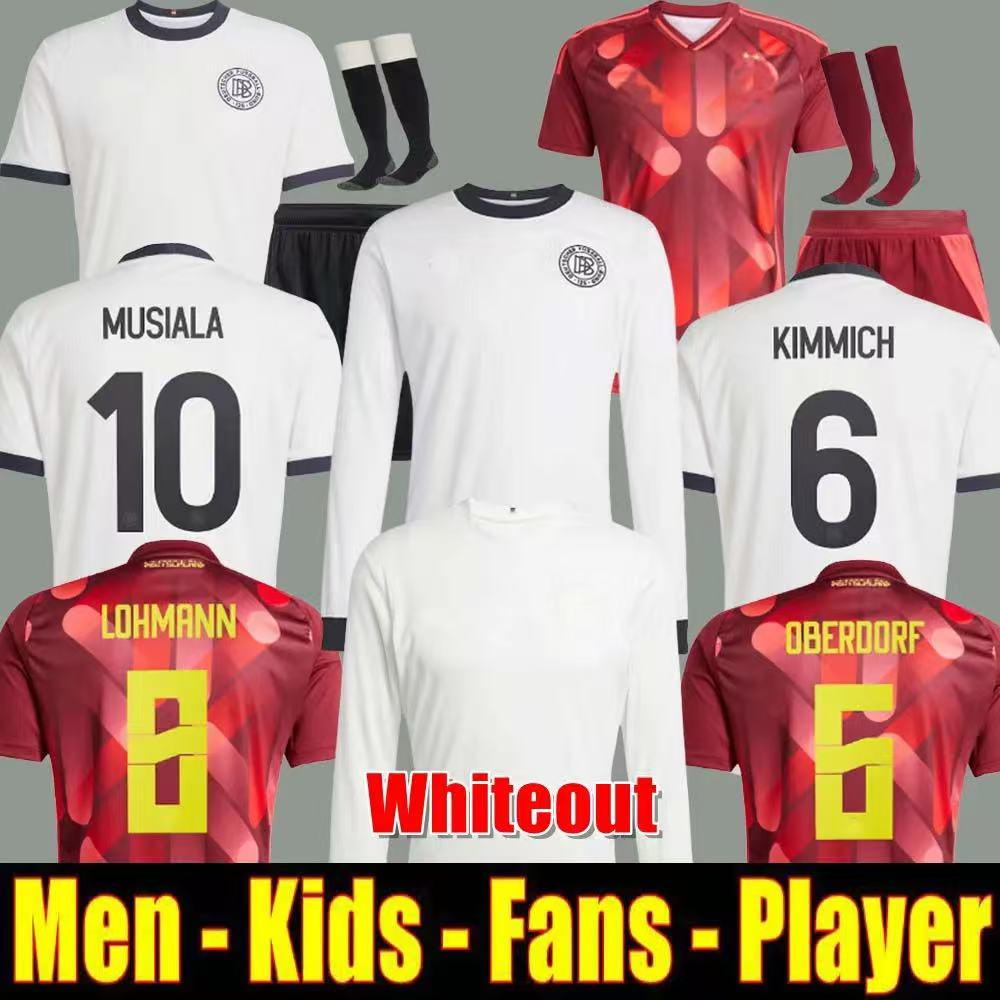 3XL 4XL 125 Deutschland Whiteout DFB jersey Home away jersey maillot allemagne EM Trikots camiseta alemania world cup 2025 125-Year Anniversary Kit