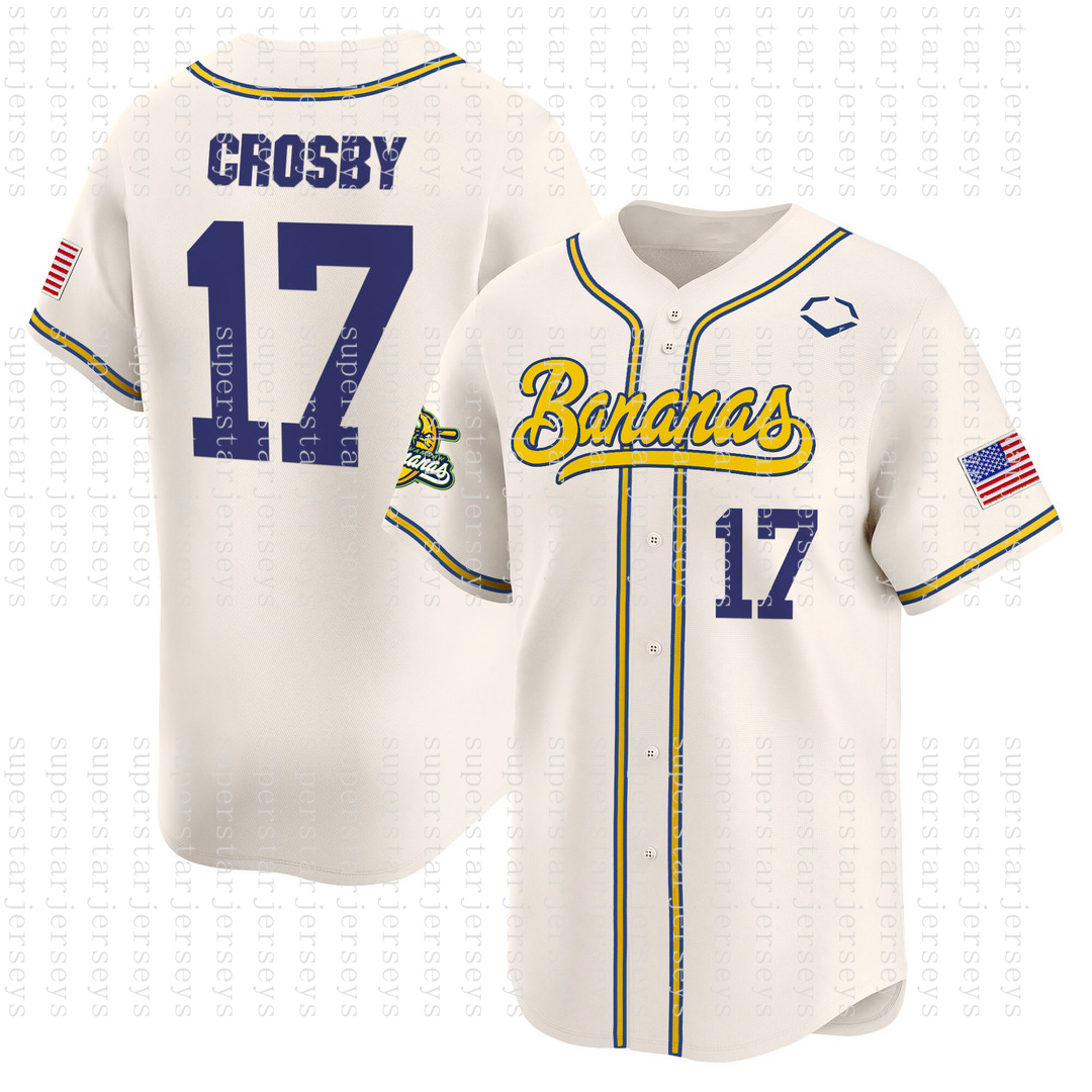 Custom 2024 Savannah Baseball Jersey Your Name Number Bananas Men Women Youth Baseball Jerseys