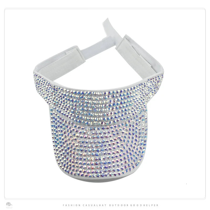 Diamond Hat Womens Summer Breathable Empty Hat Outdoor Bicycle Hat Sunscreen Hat Golf Hat Gorro 250320