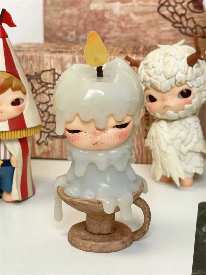 Hirono Shelter Series Blind Box Action Chart Trend Chart Home Desktop Decoration Doll Series Model Toy Girl Gift ChildrenT250325