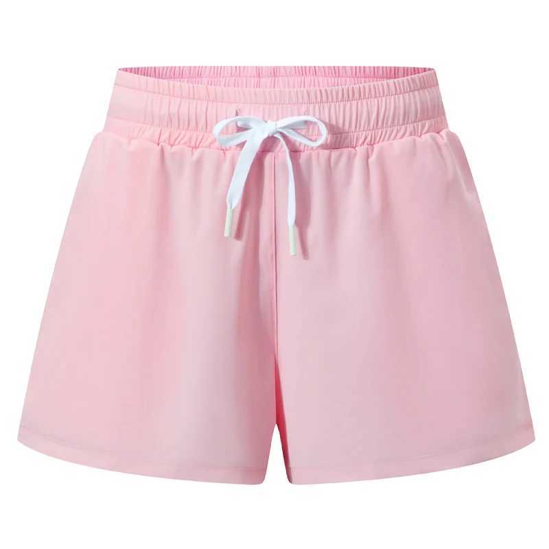 Loose fit womens Traning sports shorts running shorts summer mesh silk fashion womens streetwear shorts W250324