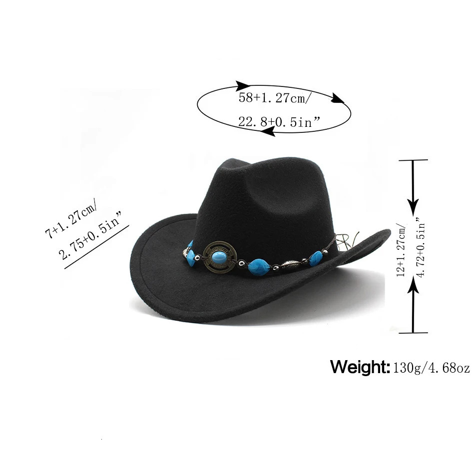 Mens Cowboy Hat Country Girl Hat Accessories Party Jazz UK Cup Hat Free Delivery Womens Panama Black FedEx Hat 250322