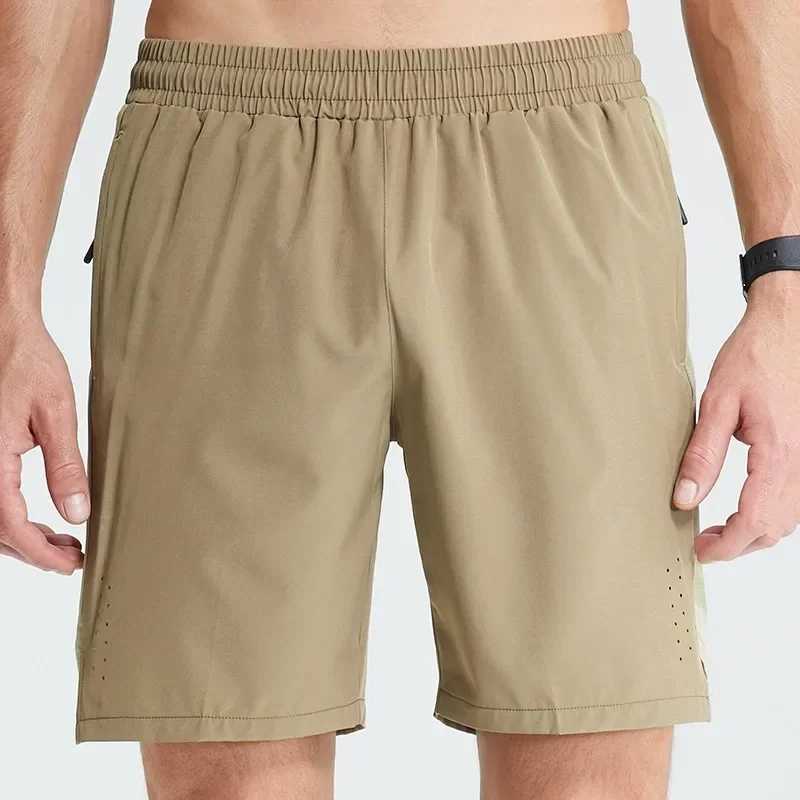 Mens running shorts gym running shorts outdoor fitness shorts mens basketball training clothes marathon sportswear W250324