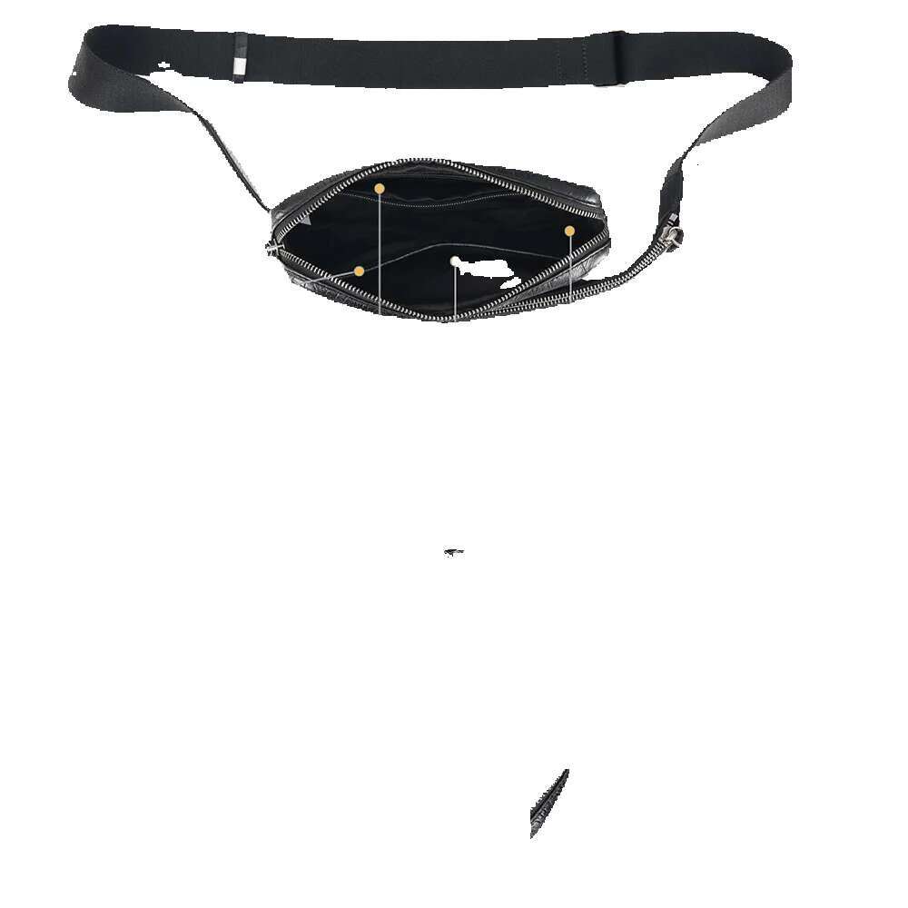 JOYIR Men Genuine Leather Chest Pack Casual Shoulder Bag Multifunction Crossbody For Male Fashion Travel Sg Bags