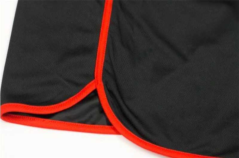 Mesh quick drying running shorts mens solid sportswear fitness shorts sports shorts W250324
