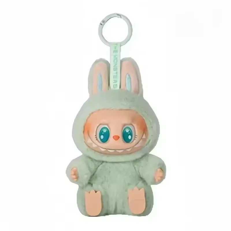 Labubu The Monsters Have A Seat Series Vinyl Doll Pink Green Pendant Action Character Model Collective Holiday GiftT250325