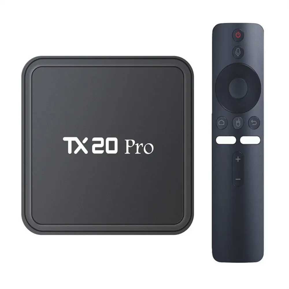 Android 15 new TX20 Pro smart TV box Allwinner H313 8K video decoding upgrade 16G 256G 5G 2.4G BT5.2 dual WiFi set-top box X250325