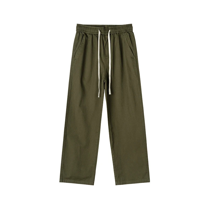 highquality cotton mens loose casual durable straight pants SXXXL 250322