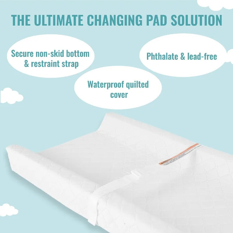Portable Baby Changing Diaper Pad and Cover born Nappy Changing Table Waterproof Soft Infant Nursing Mat Set Baby Stuff 250403