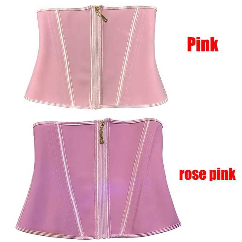 AfruliA Fajas Colombia girls double compression vest waist training tight corset with zipper hook flat abdomen for weight loss and body shapingXJ25032
