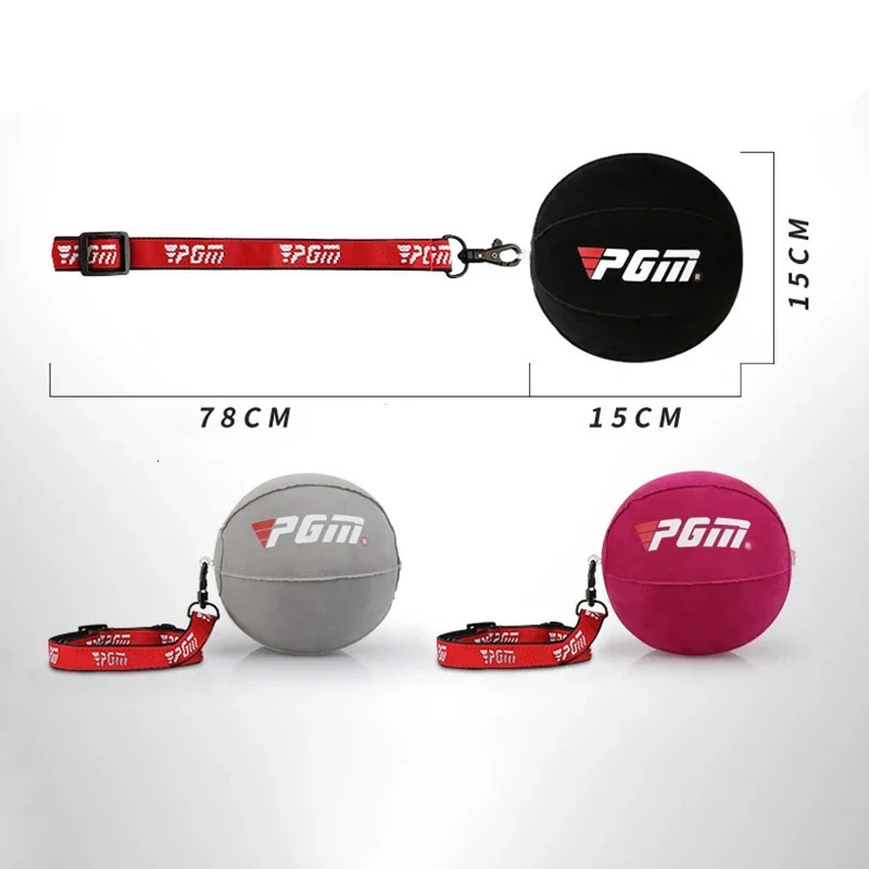 PGM Inflatable Golf Intelligent Ball Machine Portable Swinging Arm Corrector Pose Assistance Correction Training Accessories 250314