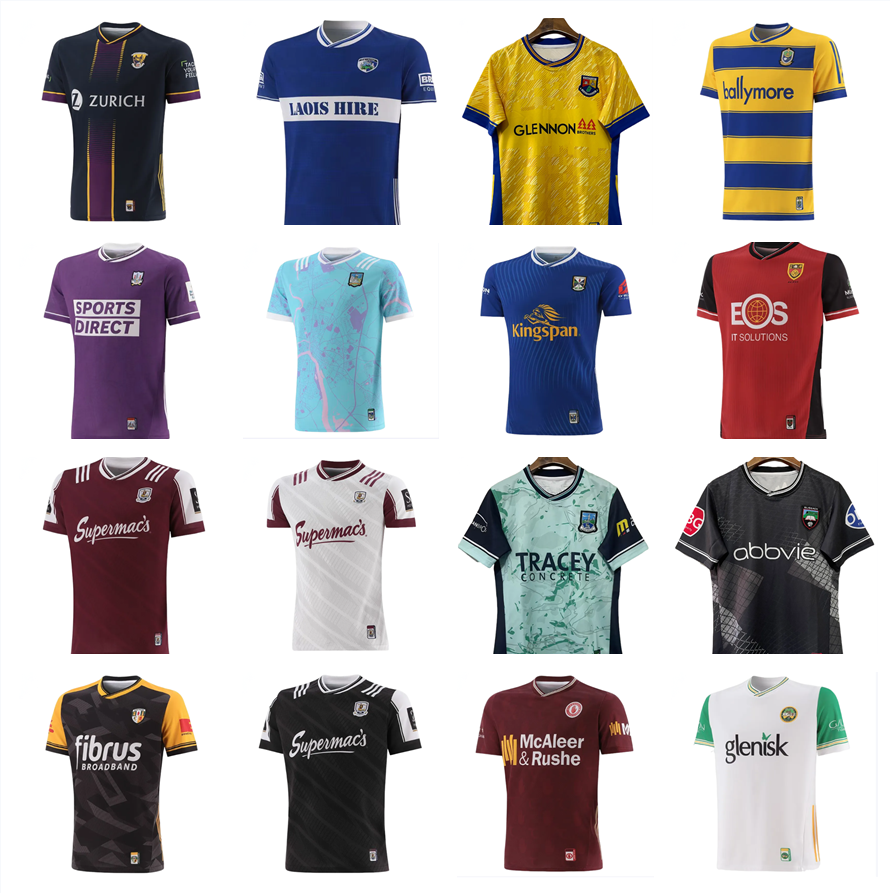 2025 GAA Rugby jerseys Louth Antrim Laois 2024 25 Longford Cork Dub Alternative Meath Kildare Roscommon Offaly Galway Cavan Down Football Club Jerseys Men kids