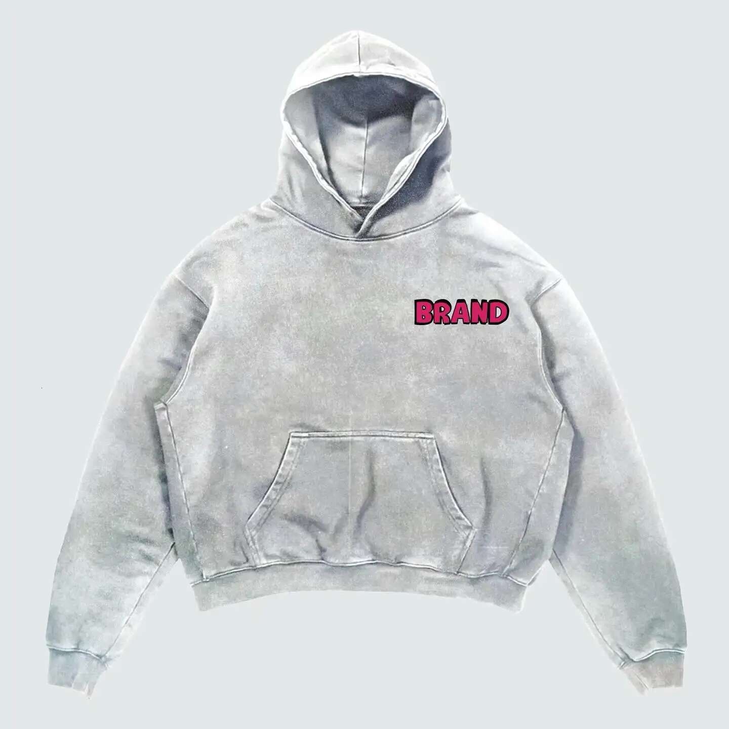 Y2k Letter Pattern Printed Hoodie Autumn Winter New Men's And Women's Vintage Haruku Loose Versatile Long Sleeved Hoodies