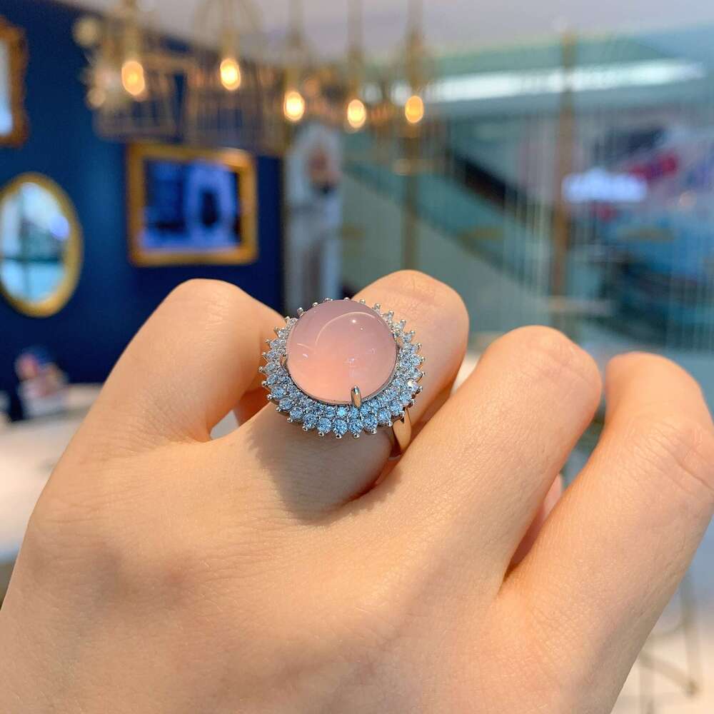 Zhuang Shengsheng Jewelry Ice Seed Fluorescent Round Violet Charm Jade Marrow Pendant for Women's Birthday Gift * 14