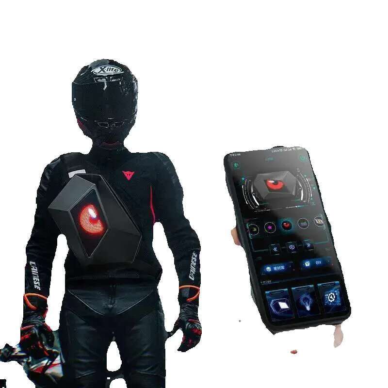 LED Smart Display Men Chest Motorcycle Cycg Travel Shoulder Custom DIY Sport Waterproof Crossbody Bag For Woman