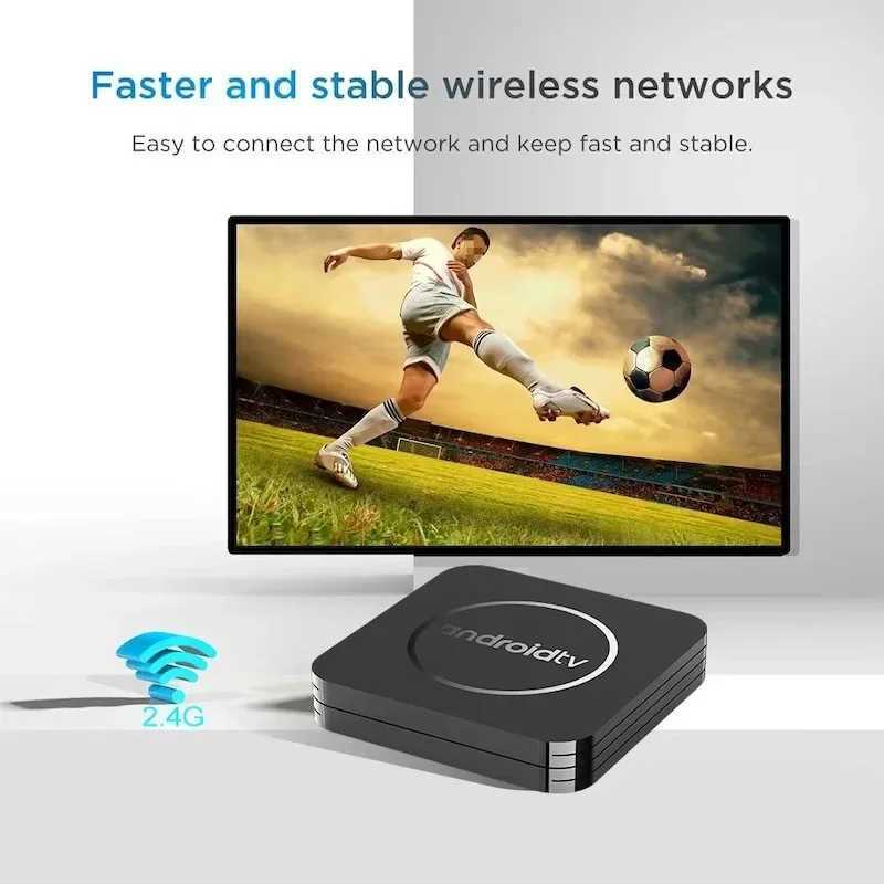 Q3 Android 14 TV Box 8K Set Top Box Allwinner H3 HD 4K 2.4G Wifi 4GB 64GB Smart Streaming Player Google Play Youtube X250325