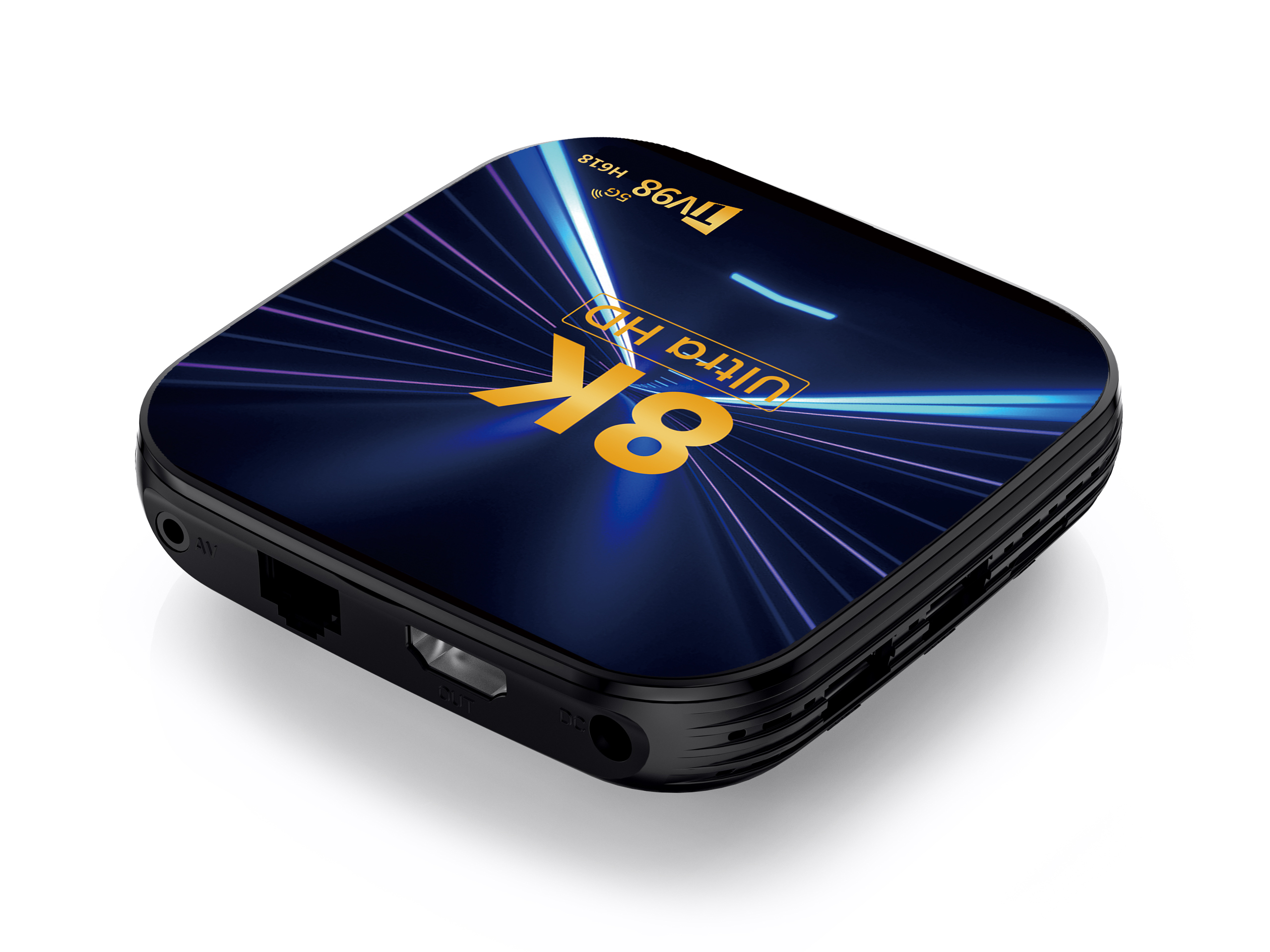 Android 14 Smart TV Box TV98 Allwinner H618 HDR10+ Dual WiFi 8K Media Player BT5.0 4GB 64GB Voice Remote Set Top Box