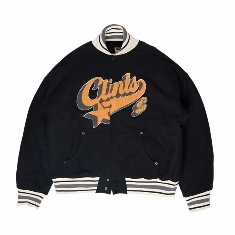 Streetwear Tenthseries Jackets Y2K Baseball Jackets Mens Womens Rhinestone Lettering Oversized Jackets Lapel Zipper Coats 250325